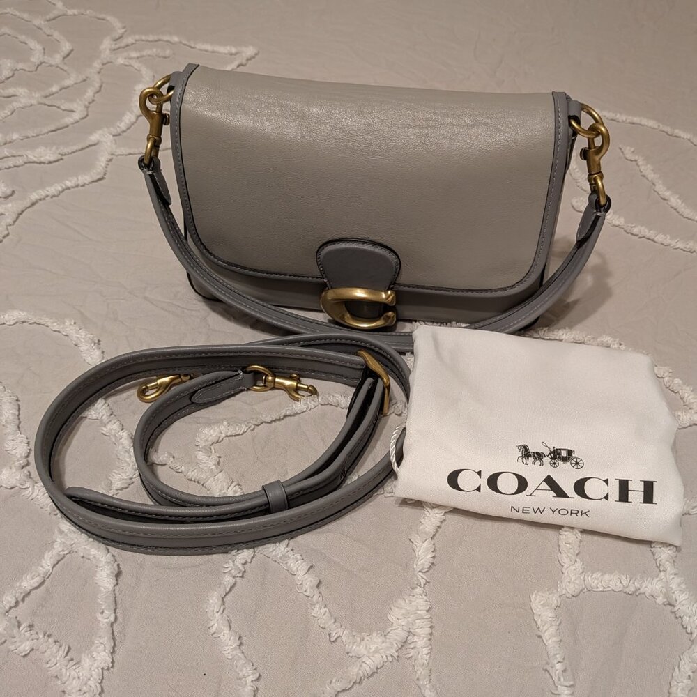 Coach Soft Tabby in Dove Gray - Picture 13 of 16